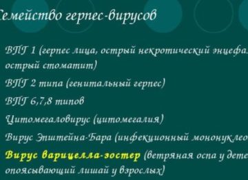 ВПГ 1 и 2 типа