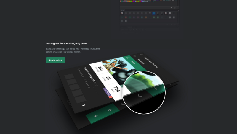 perspective mockups плагин